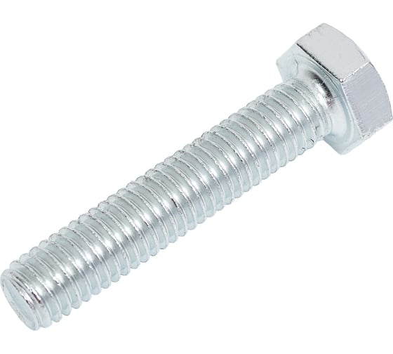 Болт ЦММ DIN 933, 8x40, оцинкованный, с полной резьбой, 100шт/~1,759 кг 0Т-00003294