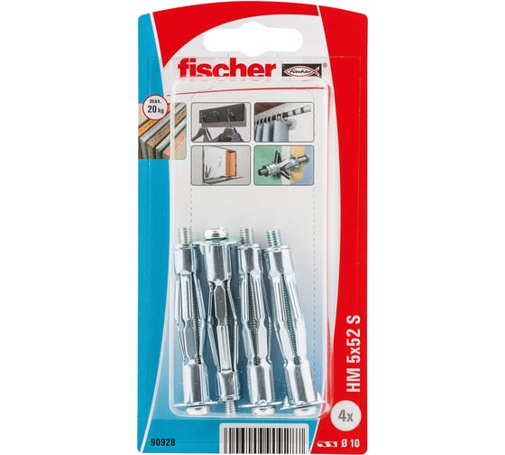 Металлический дюбель Fischer HM 5x52 S K 90928 1
