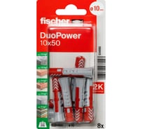 Дюбель Fischer DUOPOWER 10x50 K NV 534995