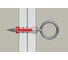 Дюбель с кольцом Fischer DUOPOWER 10x50 OH K NV 535015 4