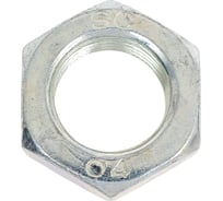 Гайка низкая Metiz-A2 DIN 439, М20, цинк, 10 шт. 439Z20 10