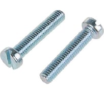 Винт Metiz-A2 DIN 84, M4x45, цинк, цилиндр. гол. прямой шлиц, 50 шт. 84Z445 50