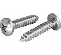 Саморез Metiz-A2 DIN 7981, M2.9x16 мм, цинк с полукруг. головкой, крестообразный шлиц, 500 шт. 7981Z2916 500