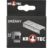 Скобы для степлера KROTEC Тип 53, 14 мм 4302005