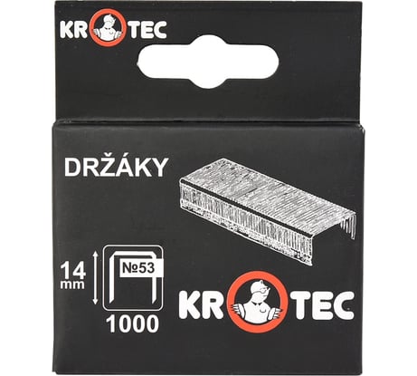 Скобы для степлера KROTEC Тип 53, 14 мм 4302005