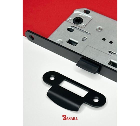 Межкомнатный механизм BASARA WC 411 B-S KEVLAR MBP (PLASTIC, Чёрный Матовый) 40105