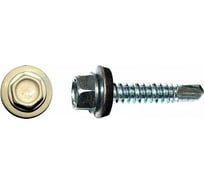 Кровельный саморез КРЕП-КОМП 5,5x19, RAL 1015, светлая слоновая кость, 4000 шт. ск55191015к