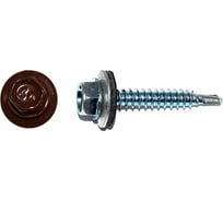 Кровельный саморез КРЕП-КОМП 4,8х70, RAL 3009, оксидно-красный, 1500 шт. ск703009