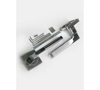 Ручка на раздельном основании VЕTTORE R06.031 SN/CP, white box,no logo, 110 кв., сатин/хром 20241