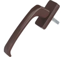 Ручка оконная Tech-Krep Slim Zitar металл, штифт 35 мм, коричневый (2 шт) - пакет 155994