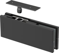 верхняя с осью для стеклянной двери ARMADILLO ПетляRange.GL.H20 BL черный 57905