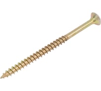 Саморезы универсальные ООО "Тэмпо-Метиз" 6x90 желтый цинк, 1 кг 521265