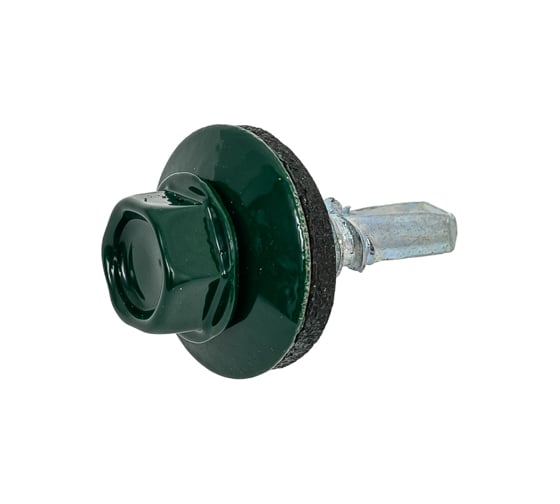 Саморез Tech-Krep КР св. 5,5х19 RAL-6005 (тёмно-зеленый) (250 шт) - ведро /Zitar 150919