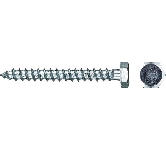 Шуруп сантехнический Tech-Krep DIN571 6х50мм (17кг) - накл. /Zitar 152278