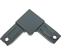 Уголок для профиля ООО Полимер-Фарм 25 мм москитной сетки антрацит 4687206394728