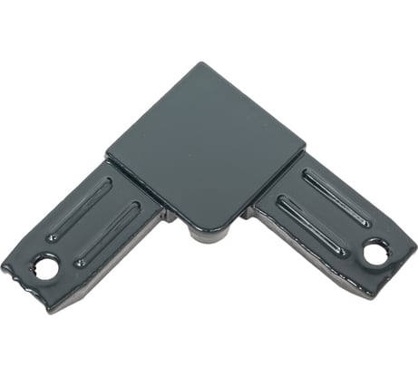 Уголок для профиля ООО Полимер-Фарм 25 мм москитной сетки антрацит 4687206394728