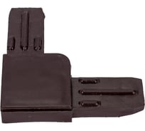 Уголок для профиля ООО Полимер-Фарм 25 мм москитной сетки коричневый 100 шт 4687206772694