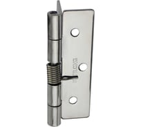 Петля накладная Алтервиа с пружиной, нержавеющая сталь A40201.0492S