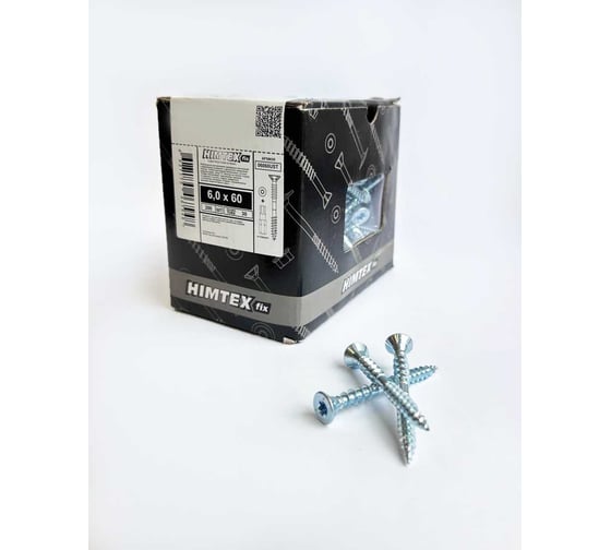 Саморез дистанционный юстировочный HIMTEX UST Torx 30 6*60 (200 шт) fiх 6060UST