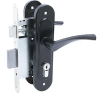 Замок врезной Птимаш ЗВ4-3.07 черный с/руч 13349