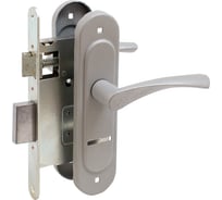 Замок врезной Птимаш ЗВ9-4.07 с пружиной хром с/руч 14495