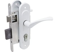 Замок врезной Птимаш ЗВ8-4.1 5 ключей, с ручкой 12561