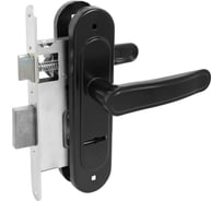 Замок врезной Птимаш ЗВ9-4.03 черный с/руч 14486