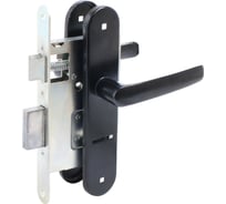 Замок врезной Птимаш ЗВ9-4.08 черный с/руч 14355