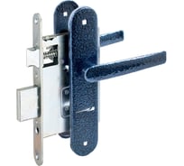 Замок врезной Птимаш ЗВ9-4.08 синий муар с/руч 13608