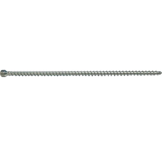 Саморез fix полнорезьбовой HIMTEX с шестигранной головой, сверлом PRO TORX40 8*280 (50 шт.) 08280FTSD 1