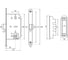 Межкомнатный механизм под фиксатор VETTORE VЕTTORE WC 410 B-S MAGNET GR (Графит) 20547 3