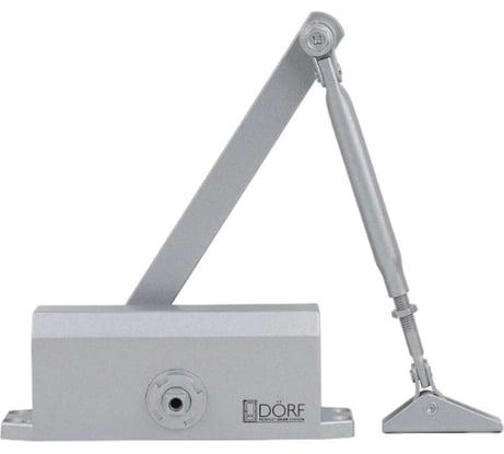 Дверной доводчик DORF 130 кг, серебро L8225_silver