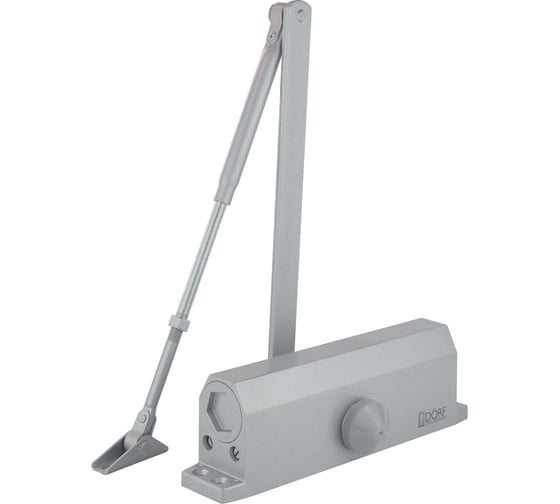 Дверной доводчик DORF 130 кг, серебро L8225_silver