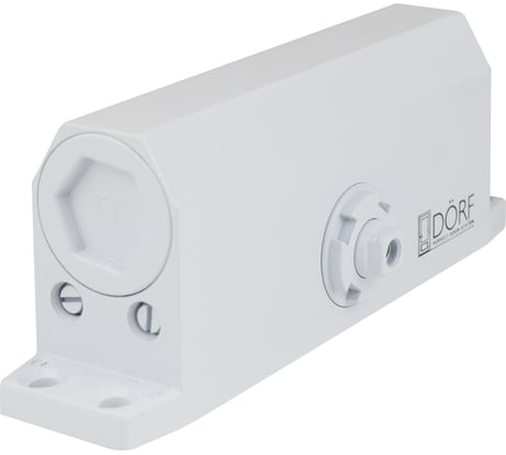 Дверной доводчик DORF 80 кг, белый L8223_white