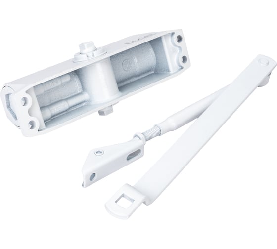 Дверной доводчик DORF  80 кг, белый L8223_white