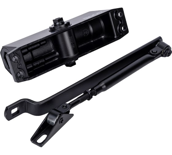 Дверной доводчик DORF 80 кг, черный RAL 9005 matt L8223_black