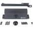 Доводчик дверной DORF L-8223к, 80 кг, черный RAL L8223_black 7
