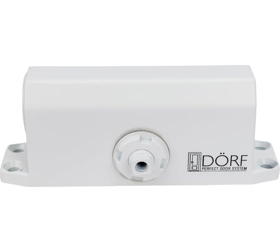 Дверной доводчик DORF 45 кг, белый L8222_white