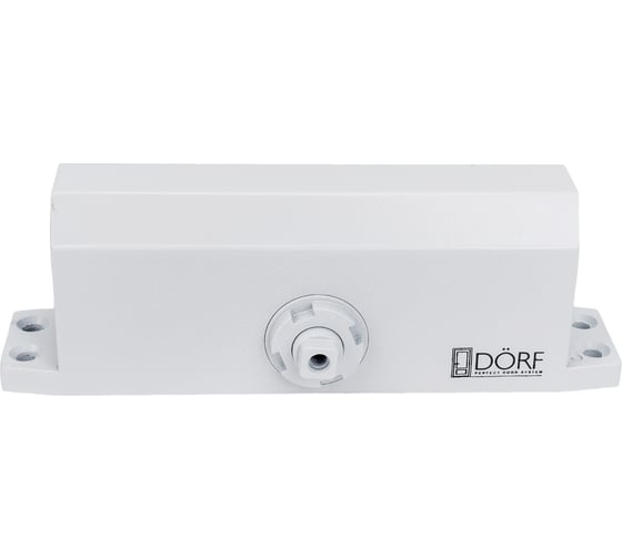 Дверной доводчик DORF 110 кг, белый L8224_white