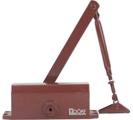 Дверной доводчик DORF 80 кг, коричневый L8223_brown