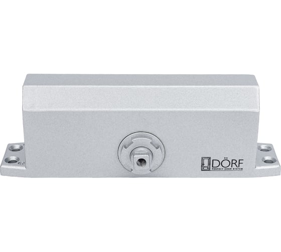 Дверной доводчик DORF 110 кг, серебро L8224_silver