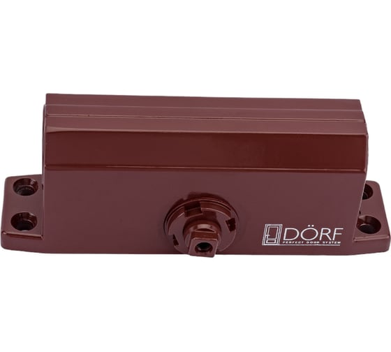 Дверной доводчик DORF 45 кг, коричневый L8222_brown