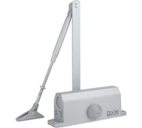 Дверной доводчик DORF 80 кг, серебро L8223_silver