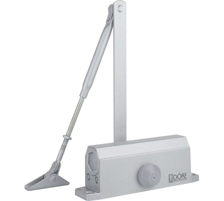 Дверной доводчик DORF 80 кг, серебро L8223_silver