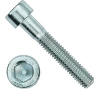 Винт Море-Метизов DIN 912 класс прочности 8.8 цинк М6x16 мм, 100 шт. VINT91288СМ616100М