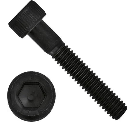 Винт Море-Метизов DIN 912 класс прочности 12.9 оксид M18x130 мм, 10 шт. VINT912M1813010М 1