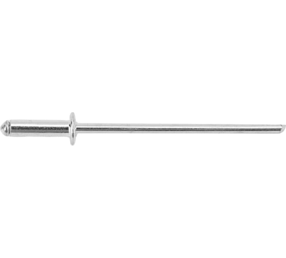 Вытяжная заклепка SORREX 2.4х8, алюминий/сталь, 100 шт. 2ASD 24800 100