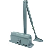 Доводчик дверной Vrata DC-60 до 60 кг, серебро 272044