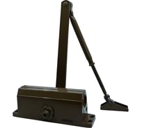 Доводчик дверной Vrata DC-100 до 100 кг, коричневый 272045