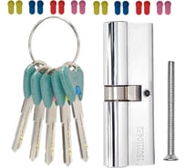 Цилиндровый механизм CRIT Р-220(80)-Хп Код В 2 ключа (мастер код) 030582